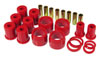 Prothane 7-310 | 65-70 GM Full Size Rear Upper/Lower Control Arm Bushings - Red; 1965-1970 Alternate Image 1