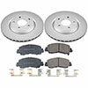 PowerStop crk8424 | Power Stop 2018 Mitsubishi Eclipse Cross Front Z17 Evolution Geomet Coated Brake Kit; 2018-2018 Alternate Image 1