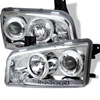 SPYDER 5009746 | Spyder Dodge Charger ( Non HID ) Halo LED ( Replaceable LEDs ) Projector Headlights - Chrome - (PRO-YD-DCH05-LED-C); 2006-2010 Alternate Image 1