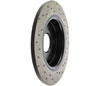 Stoptech 128.39039R | StopTech Volvo C30 Sport Cryo Cross Drilled Rotor, Rear Right; 2007-2013 Alternate Image 3