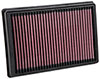 K&N Engineering 333138 | K&N 2019 Ford Transit L3-1.0L F/I Replacement Drop In Air Filter; 2019-2019 Alternate Image 1