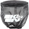 K&N Engineering rb0900dk | K&N Black DryCharger Round Straight Air Filter Wrap 4.5in ID x 4in H Alternate Image 1