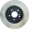 Stoptech 128.35034R | StopTech Mercedes-Benz CLK320 Sport Cryo Cross Drilled Rotor, Rear Right; 1998-2005 Alternate Image 4