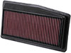 K&N Engineering 332492 | K&N Replacement Air Filter for 13 Chevrolet Spark 1.2L L4 Alternate Image 1