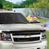 AVS 21022 | 00-06 GMC Yukon Hoodflector Low Profile Hood Shield - Smoke; 2000-2006 Alternate Image 2