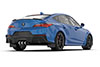 Rally Armor mf109urblkbl | 23-24 Acura Integra + Integra A-Spec Black UR Mud Flap W/Blue Logo (No Drilling Req.); 2023-2024 Alternate Image 1