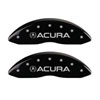 MGP 39020SACUBK | 4 Caliper Covers Engraved Front & Rear Acura Black Finish Silver Char 2017 Acura ILX; 2017-2020 Alternate Image 3