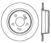 Stoptech 128.35012L | StopTech Mercedes-Benz C230 Sport Cryo Cross Drilled Rotor, Rear Left; 1999-2005 Alternate Image 1