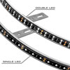 Oracle Lighting 4228-002 | Oracle LED Illuminated Wheel Rings - Double LED - Blue Alternate Image 2