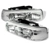 SPYDER 5012487 | Spyder Silverado Crystal Headlights - Chrome - (HD-YD-CSIL99-C); 1999-2003 Alternate Image 1