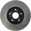 Stoptech 128.40036R | StopTech Honda Accord Sport Cryo Cross Drilled Rotor, Front Right; 1998-2017 Alternate Image 4