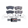 PowerStop z23-668 | Power Stop 95-98 Nissan 200SX Front Z23 Evolution Sport Brake Pads w/Hardware; 1998-1998 Alternate Image 1