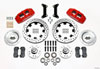 Wilwood 140-12837-dr | Dynapro 6 Front Hub Kit 12.19in Drilled Red 79-87 GM G Body; 1979-1987 Alternate Image 1