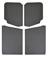 DEI 50191 | 18-23 Jeep Wrangler JL 2-Door Boom Mat Headliner - 5 Piece - Gray Leather Look; 2018-2024 Alternate Image 3