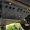 Cali Raised LED cr3802 | Cali Raised 15-24 4Runner Front Skid Plate - Steel / Raw; 2015-2024 Alternate Image 1