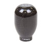 NRG sk-100bc-w | Universal Shift Knob 42mm - Heavy Weight 480G / 1.1Lbs. - Black Carbon Fiber (5 Speed) Alternate Image 1