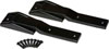 Kentrol 50478 | 97-06 Jeep Wrangler TJ Tailgate Hinge Pair - Powdercoat Black; 1997-2006 Alternate Image 1