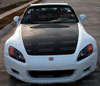 Seibon HD0005HDS2K-OE | Carbon Fiber Oe Style Hood Honda S2000 (Ap1/2); 2000-2010 Alternate Image 1