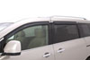 AVS 94630 | 11-18 Nissan Quest Ventvisor Outside Mount Window Deflectors 4pc - Smoke; 2011-2018 Alternate Image 2