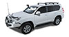 Rhino-Rack ja9459 | 10-21 Lexus GX 460 4 Door SUV Heavy Duty RCH 3 Bar Roof Rack - Silver; 2010-2021 Alternate Image 2