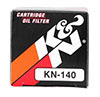 K&N Engineering kn140 | K&N Yamaha / Fantic Caballero / Husqvarna 1.5in OD x 1.813inH Oil Filter Alternate Image 7