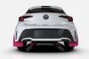 Rally Armor mf18bce22pkblk | 2022 Rivian R1T Pink Mud Flap BCE Logo Alternate Image 6