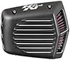 K&N Engineering rk3951 | K&N Street Metal Intake System for 08-16 Harley Davidson Touring Models - Shaker Black Alternate Image 1