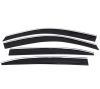 AVS 794053 | 16-20 Kia Sorento Ventvisor Low Profile Window Deflectors 4pc - Smoke w/Chrome Trim; 2016-2020 Alternate Image 3