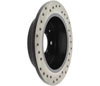 Stoptech 128.40017L | StopTech Honda CRX Sport Cryo Cross Drilled Rotor, Rear Left; 1990-1991 Alternate Image 4