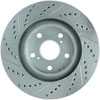 Stoptech 227.44146L | StopTech Pontiac Vibe Select Sport Drilled/Slotted Rotor, Front Left; 2009-2010 Alternate Image 3