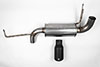 Roush 422234 | 2021+ Ford Bronco 2.3/2.7L Performance Exhaust Kit; 2021-2024 Alternate Image 1