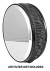 K&N Engineering rk3901pk | K&N Air Filter Wrap Black Round for Harley Davidson 91-97 Sportster/Glide/Softail/Fat Boy/Low Rider Alternate Image 3