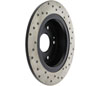 Stoptech 128.40068R | StopTech Acura TSX Sport Cryo Cross Drilled Rotor, Rear Right; 2009-2014 Alternate Image 4