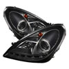 SPYDER 5032546 | Spyder Mercedes Benz R171 SLK ( NON HID ) DRL LED Projector Headlights - Black - (PRO-YD-MBSLK05-DRL-BK); 2005-2010 Alternate Image 1