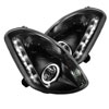 SPYDER 5031747 | Spyder Infiniti G35 4Dr ( Non HID ) DRL LED Halo Projector Headlights - Black - (PRO-YD-IG35034D-DRL-BK); 2003-2004 Alternate Image 1