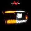 ANZO 111595 | 09-18 Dodge Ram 1500/2500/3500 Full LED Proj Headlights w/Switchback Light Bar - Black; 2009-2018 Alternate Image 5