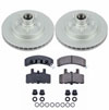 PowerStop crk1990 | Power Stop 95-99 Chevrolet C1500 Front Z17 Evolution Geomet Coated Brake Kit; 1995-1999 Alternate Image 2