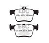 EBC dp42153r | 2014+ Audi A3 1.8 Turbo (w/Electronic Parking Brake) Yellowstuff Rear Brake Pads; 2014-2023 Alternate Image 4