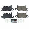 PowerStop z23-2046 | Power Stop 2017 Porsche Panamera Rear Z23 Evolution Sport Brake Pads w/Hardware; 2017-2017 Alternate Image 1