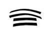 AVS 94259 | 00-05 Buick Lesabre Ventvisor Outside Mount Window Deflectors 4pc - Smoke; 2000-2005 Alternate Image 1