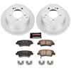 PowerStop crk5395 | Power Stop 08-10 Hyundai Sonata Rear Z17 Evolution Geomet Coated Brake Kit; 2008-2010 Alternate Image 2