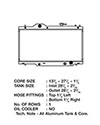 CSF 7000 | 02-06 Acura RSX Radiator; 2002-2006 Alternate Image 5