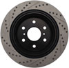 Stoptech 127.66065L | StopTech Chevrolet Suburban Sport Drilled/Slotted Rotor, Rear Left; 2015-2017 Alternate Image 3