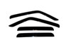 AVS 94359 | 07-18 Jeep Patriot Ventvisor Outside Mount Window Deflectors 4pc - Smoke; 2007-2018 Alternate Image 1