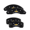 MGP 14212FMGPBK | MGP Front set 2 Caliper Covers Engraved Front MGP Black finish silver ch; 1997-2000 Alternate Image 3