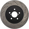 Stoptech 128.47021R | StopTech Subaru Outback Sport Cross Drilled Brake Rotor, Front Right; 2005-2014 Alternate Image 4