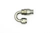 DeatschWerks 6-02-0853 | 6AN Female Swivel 180-Degree Hose End PTFE (Incl. 1 Olive Insert) Alternate Image 2