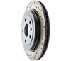 Stoptech 127.62105R | StopTech Cadillac CTS Sport Drilled/Slotted Rotor, Rear Right; 2008-2017 Alternate Image 4