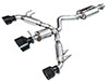 AWE Tuning 301553472 | 2023+ Toyota GR Corolla Touring Edition Exhaust - Diamond Black Tips; 2023-2024 Alternate Image 1