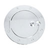 Rugged Ridge 11425.07 | Locking Gas Cap Door Polished Alum 97-06TJ; 1997-2006 Alternate Image 2